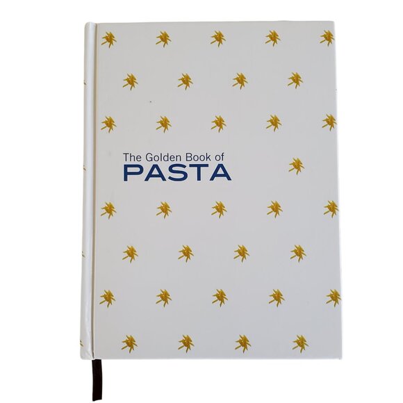 The Golden Book of Pasta Cookbook Recipe Hardcover Full Color Pictures Gold Edge - Picture 1 of 10